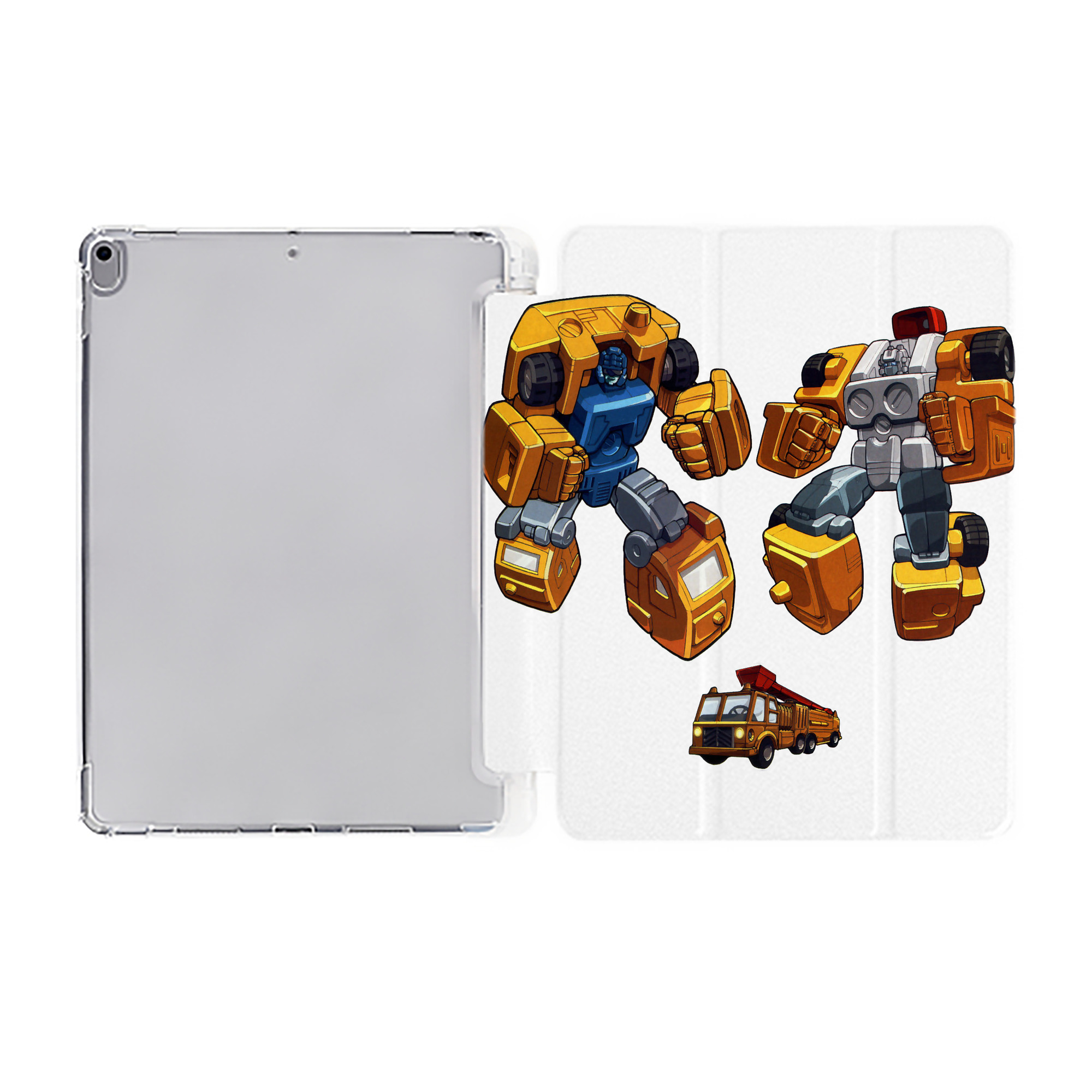 （画像用）  IPad ケース ペン収納付き 三つ折りスタンド PUレザー×シリコン 対応機種9.5/10.5/10.9インチ